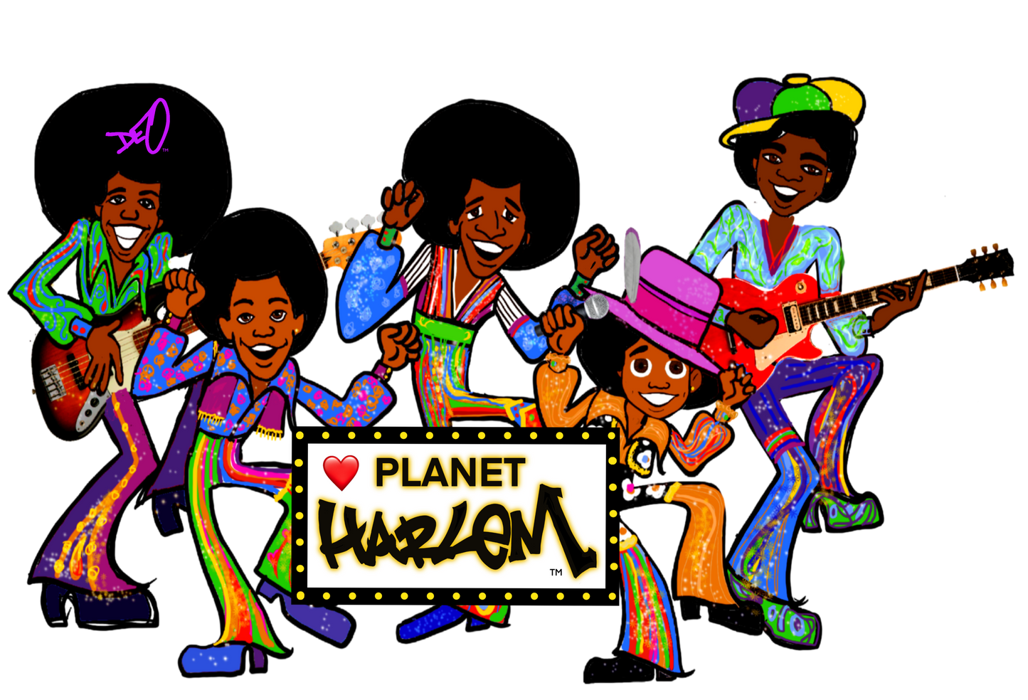 From humble beginnings, the Jackson 5 showed the world the power of family, discipline, talent, and perseverance. Their joyful music, incredible harmonies, and electrifying performances brought people together across cultures and generations. Inspiring millions through song, dance, and unity, the Jackson 5 proved that love, hard work, and family can overcome any obstacle and change the world.
Size: 5 inch wide