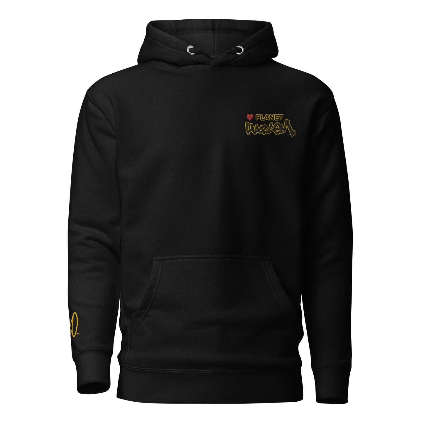 Planet Harlem Embroidered Unisex Hoodie