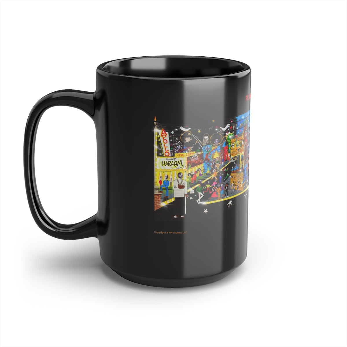 Black Mug, 15oz