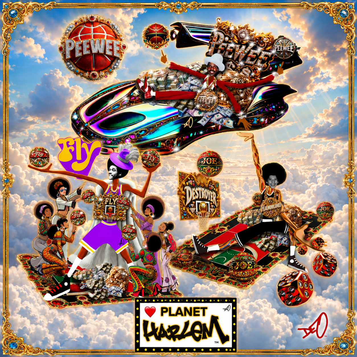 Planet Harlem STREETBALL Sticker Pack