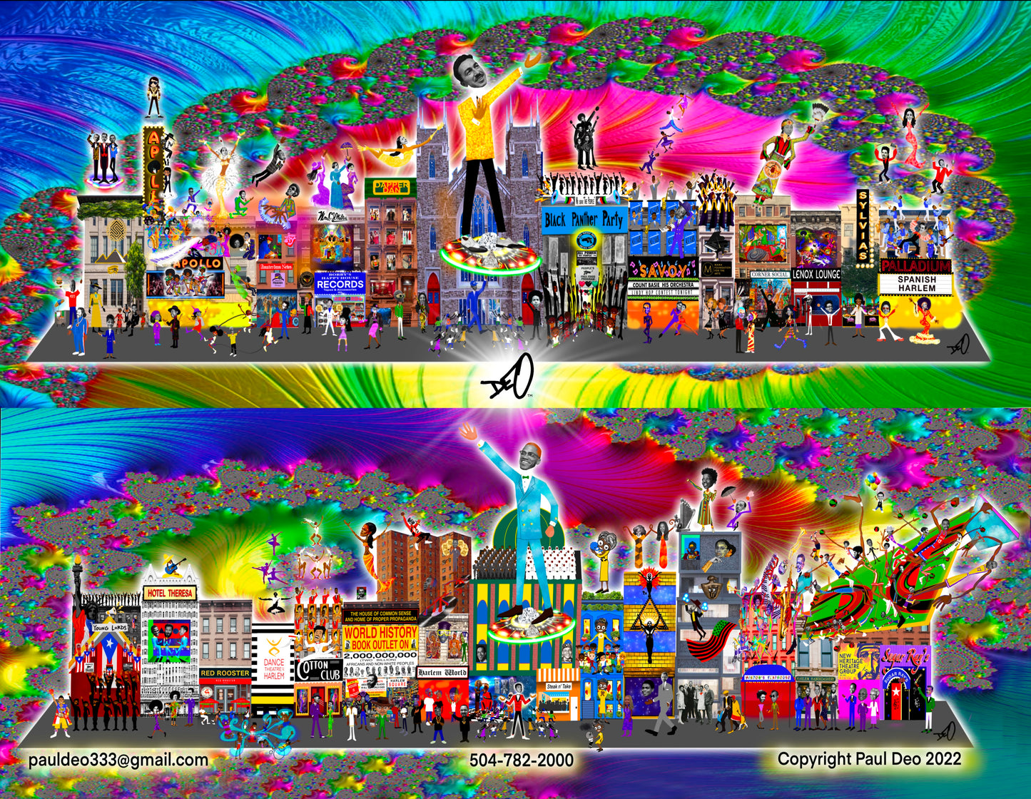 Take a walk through the streets of Harlem, where dreams became reality and reality touched the world. This artwork celebrates the legendary people, places, culture, and historic events that made Harlem the greatest village on Earth. A sacred community of creativity, courage, and excellence whose influence continues to inspire generations across the globe.
Size: 4 inch wide