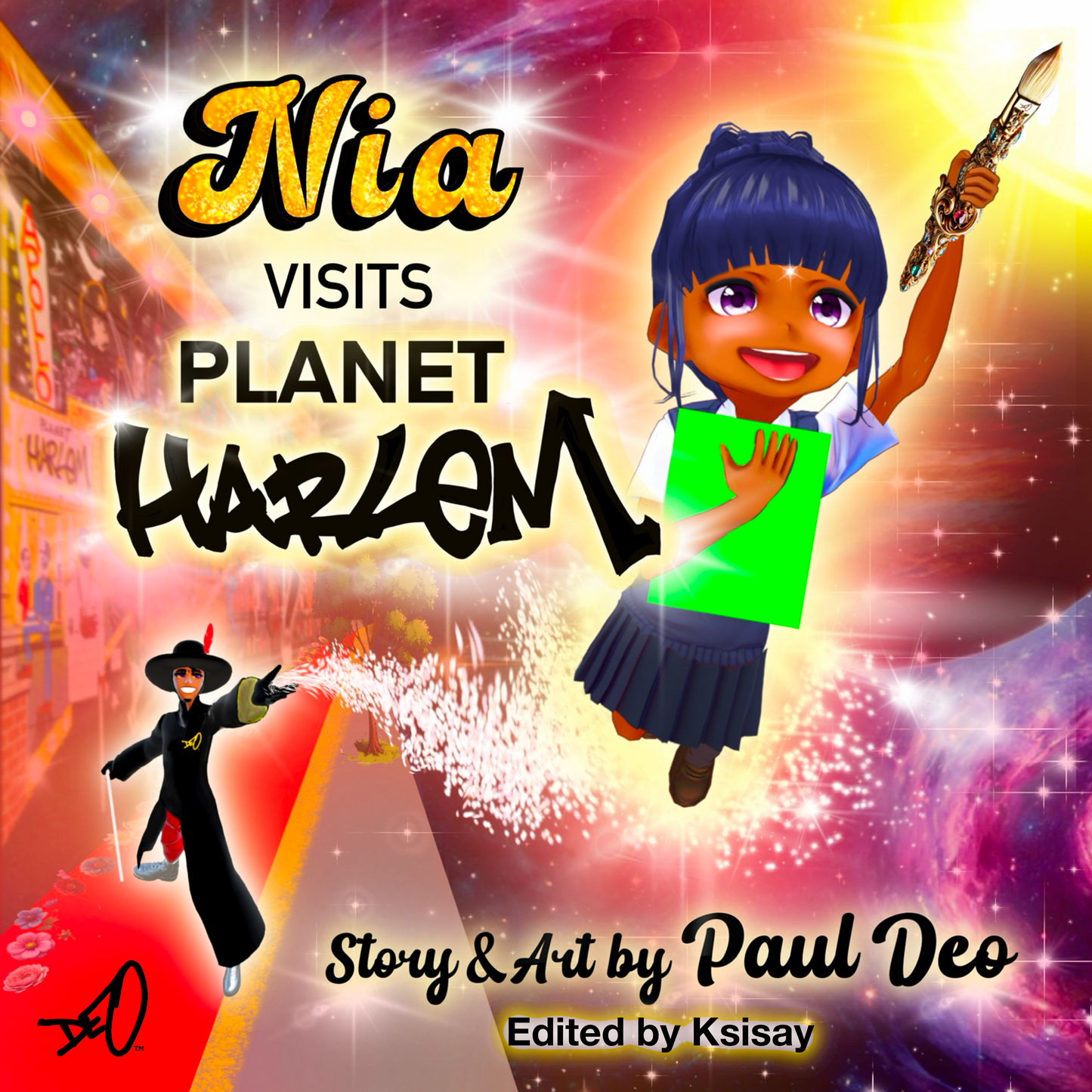 Join Nia on a magical journey through Planet Harlem, where history, culture, and imagination come alive. As she meets legendary artists, leaders, musicians, and visionaries, Nia discovers the power of knowledge, creativity, and believing in herself. This inspiring adventure teaches young dreamers that greatness already lives within them.
Size: 4 inch square